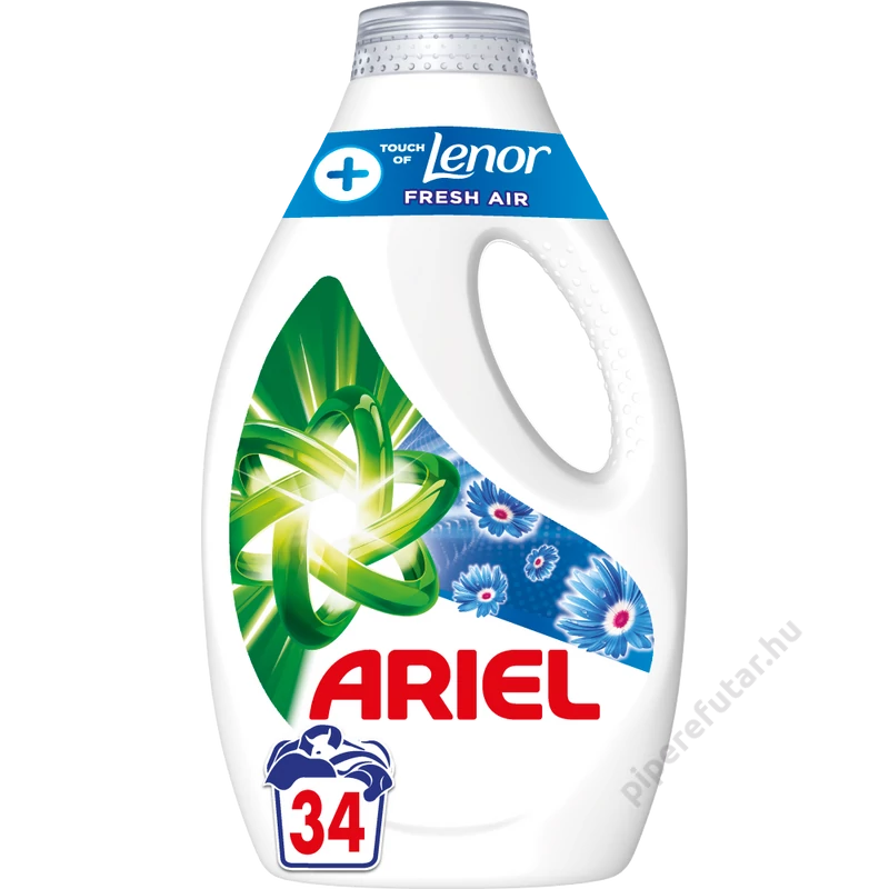 Ariel Touch of Lenor Fresh Air folyékony mosószer 34 mosáshoz mobil