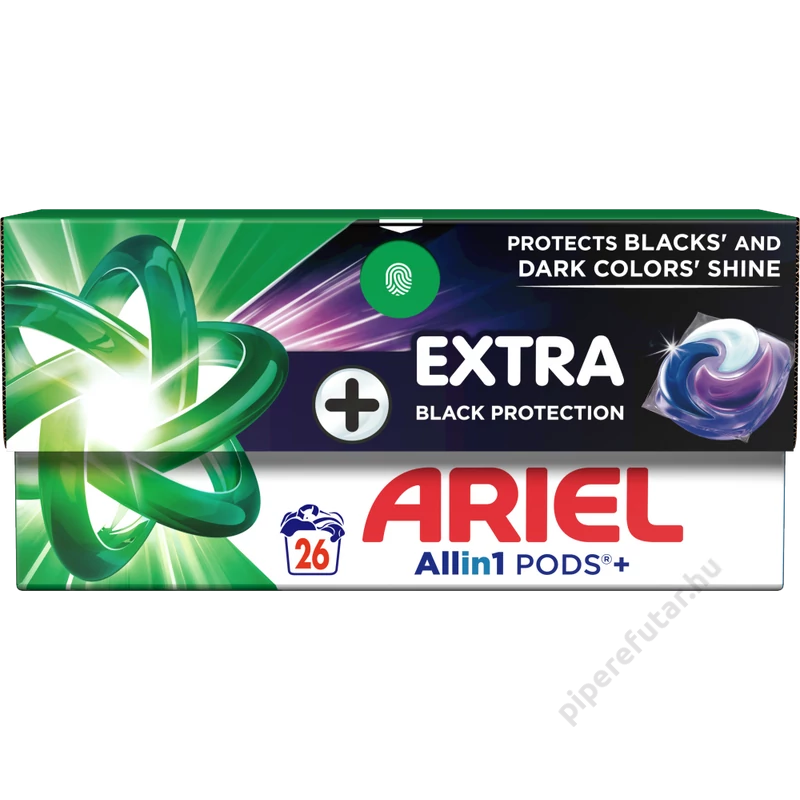 Ariel All in 1 PODS Extra Black Protection mosókapszula 26 darab