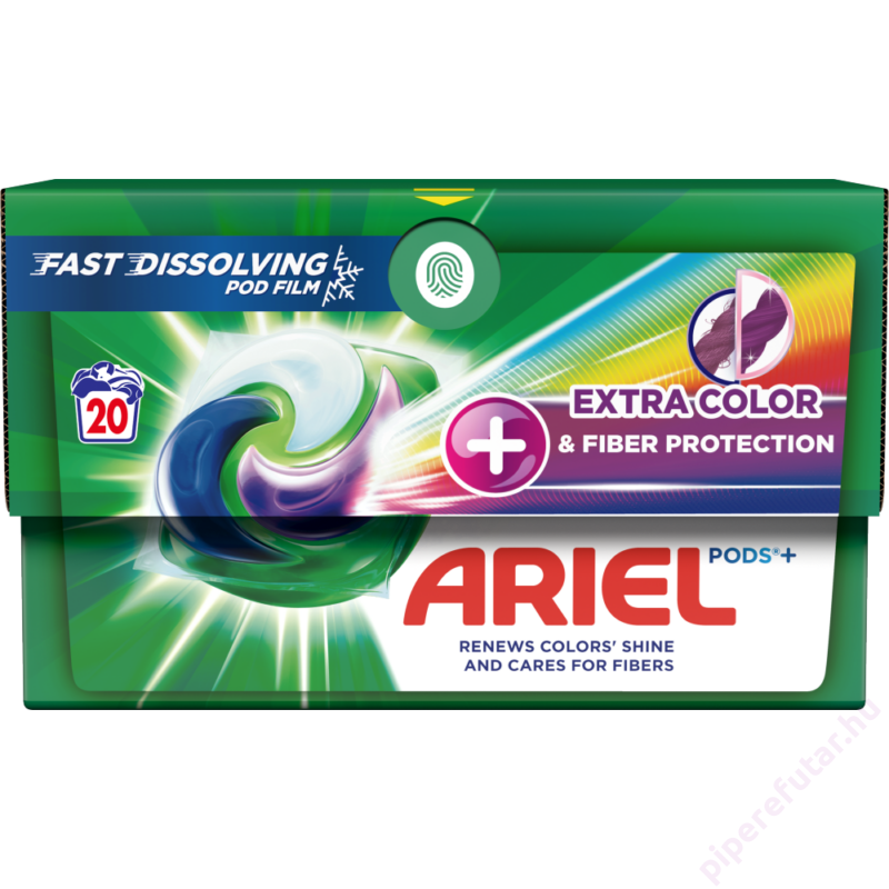 Ariel Extra Color &amp; Fiber Protection mosókapszula 20 darab