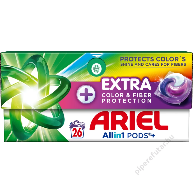 Ariel Extra Color &amp; Fiber Protection mosókapszula 26 darab