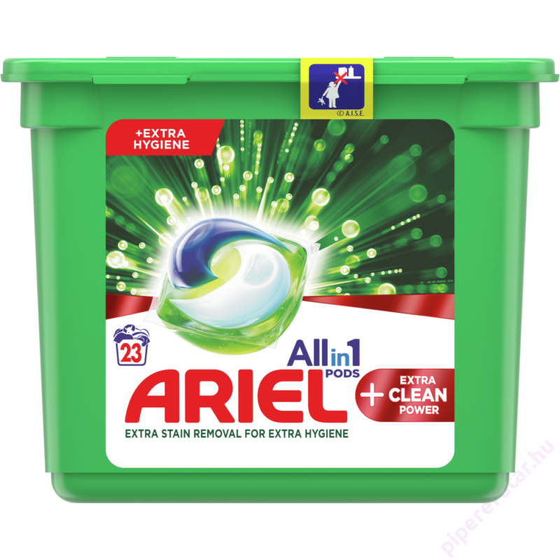 Ariel All in 1 + Extra Clean Power mosókapszula 23 mosás