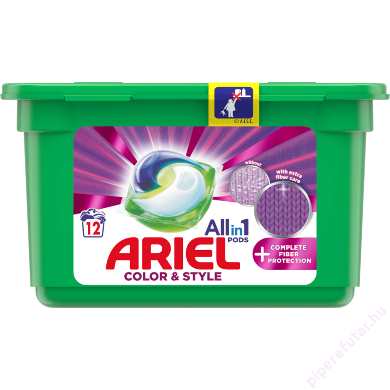 Ariel All in 1 Color &amp; Style + complete fiber protection mosókapszula