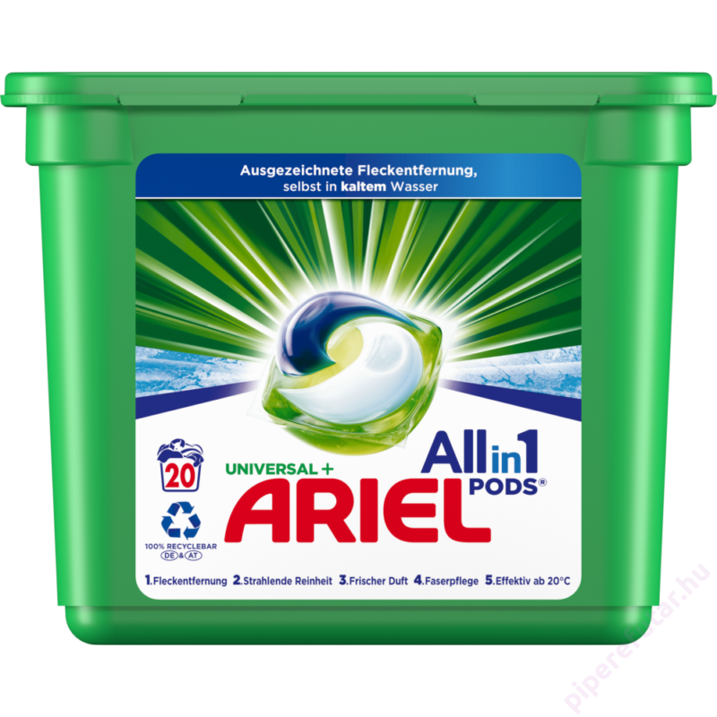 Ariel All in 1 Universal + mosókapszula 20 darab