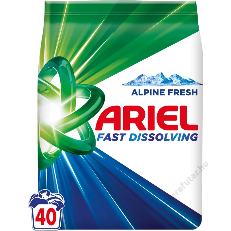Ariel Alpine Fresh (Mountain Spring) mosópor 40 mobil