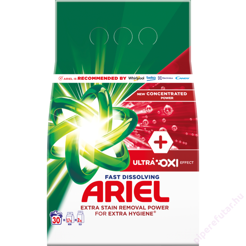 Ariel Aquapuder Ultra Oxi Effect mosópor 30 mosáshoz