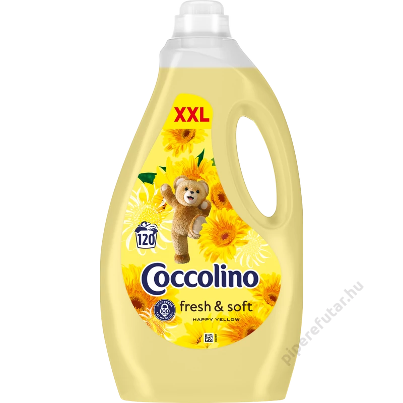 Coccolino Happy Yellow öblítő 120 mosáshoz
