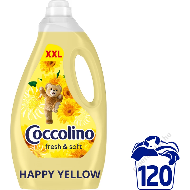 Coccolino Happy Yellow öblítő 120 mosáshoz mobil