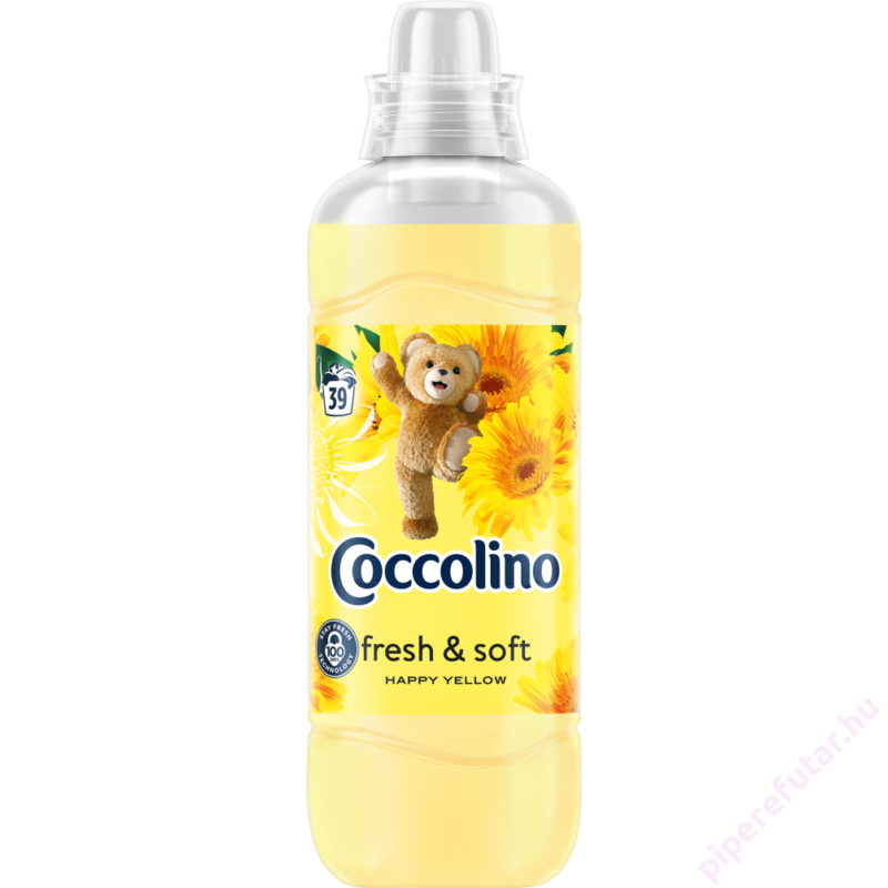 Coccolino Happy Yellow öblítő 39 mosáshoz