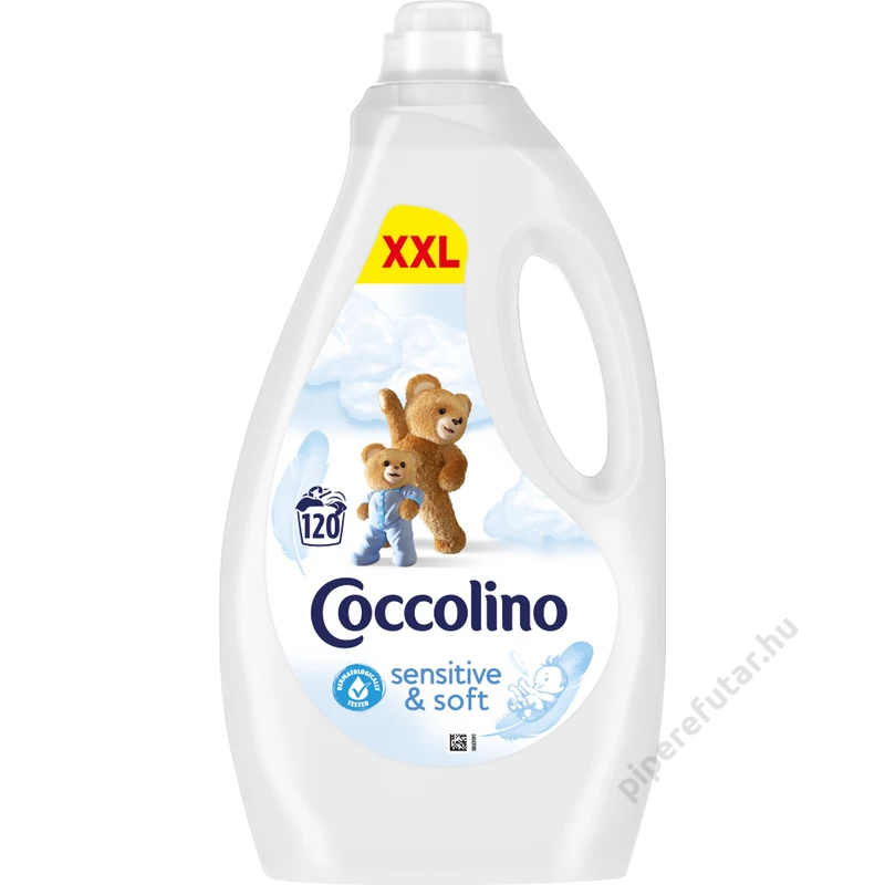 Coccolino sensitive &amp; soft textilöblítő 120 mosáshoz