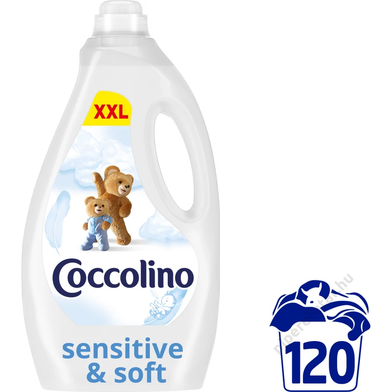 Coccolino sensitive &amp; soft textilöblítő 120 mobil
