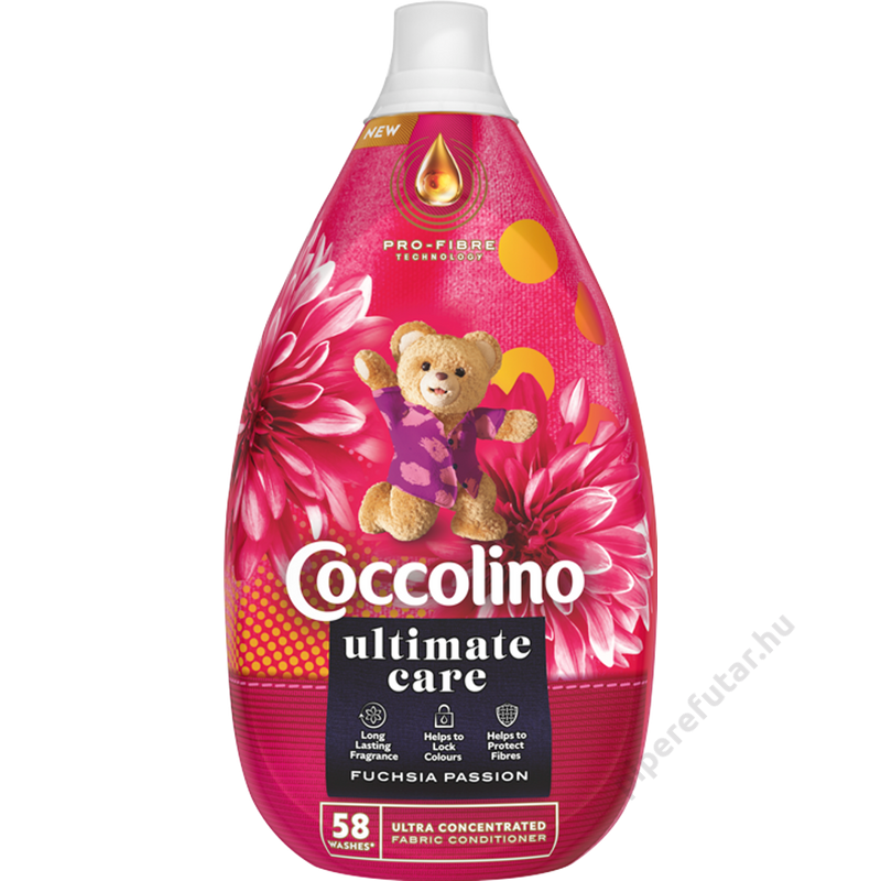 Coccolino Fuchsia Passion öblítő 870 ml