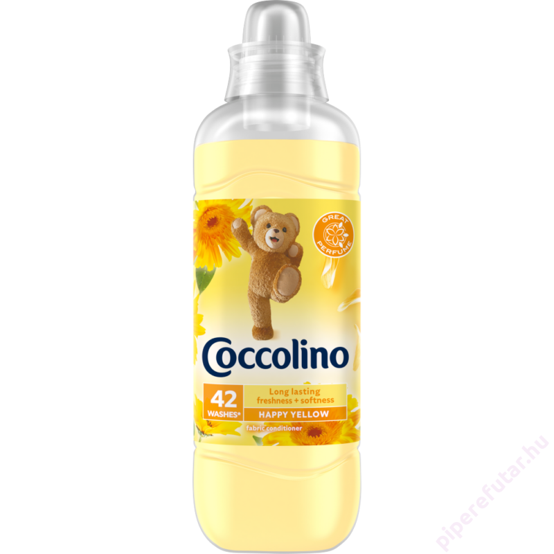 Coccolino Happy Yellow öblítő 42 mosáshoz