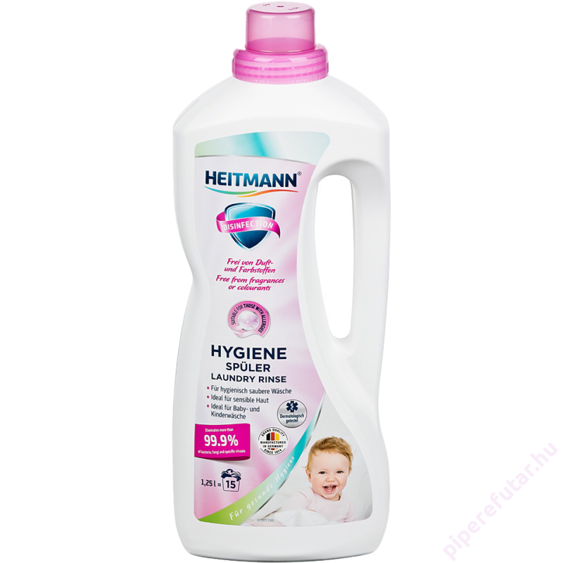 Heitmann Sensitive fertőtlenítő mosószeradalék 1250 ml