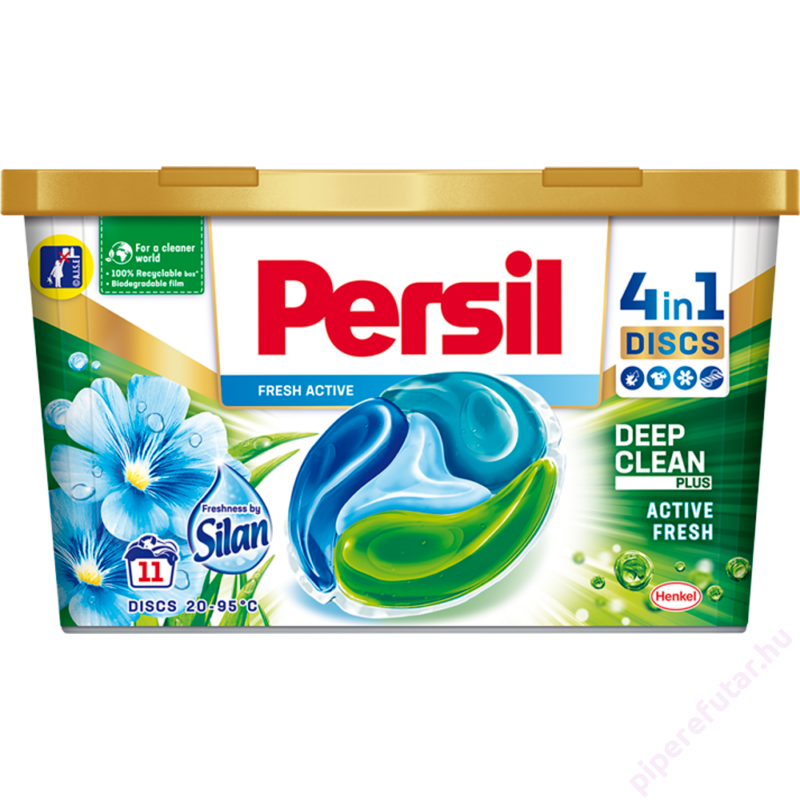 Persil 4in1 discs Fresh Active freshness by Silan mosókapszula 11 darab