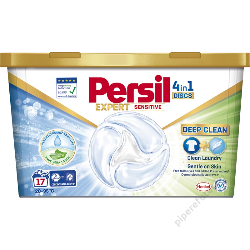 Persil Expert 4in1 Discs Sensitive mosókapszula 17 darab