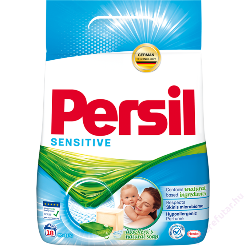 Persil Sensitive mosópor 18 mosáshoz