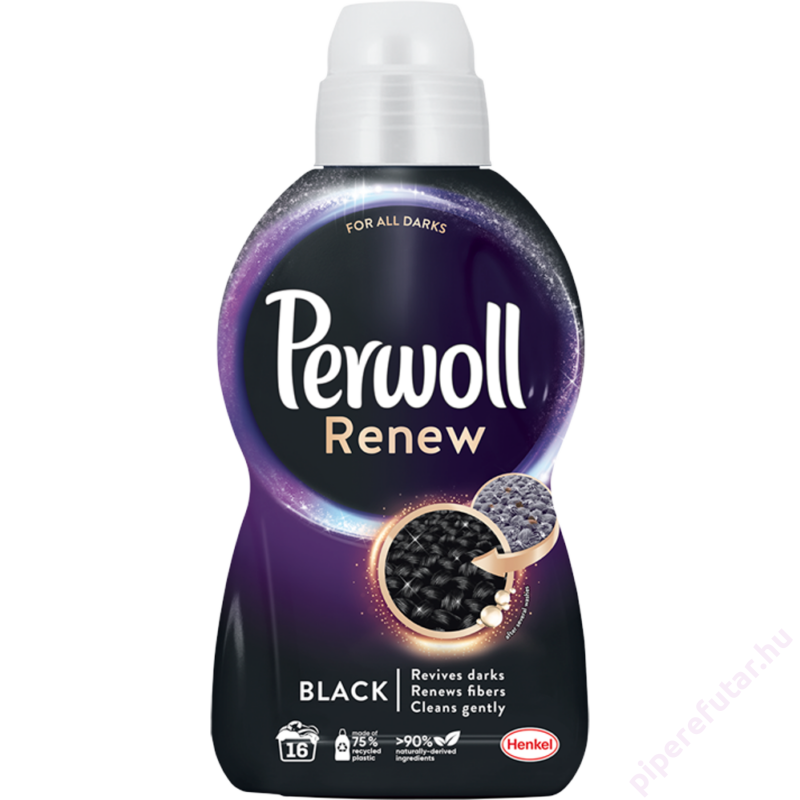 Perwoll Renew Black folyékony mosószer 16 mosáshoz