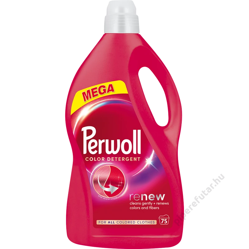 Perwoll Renew Color folyékony mosószer 75 mosáshoz