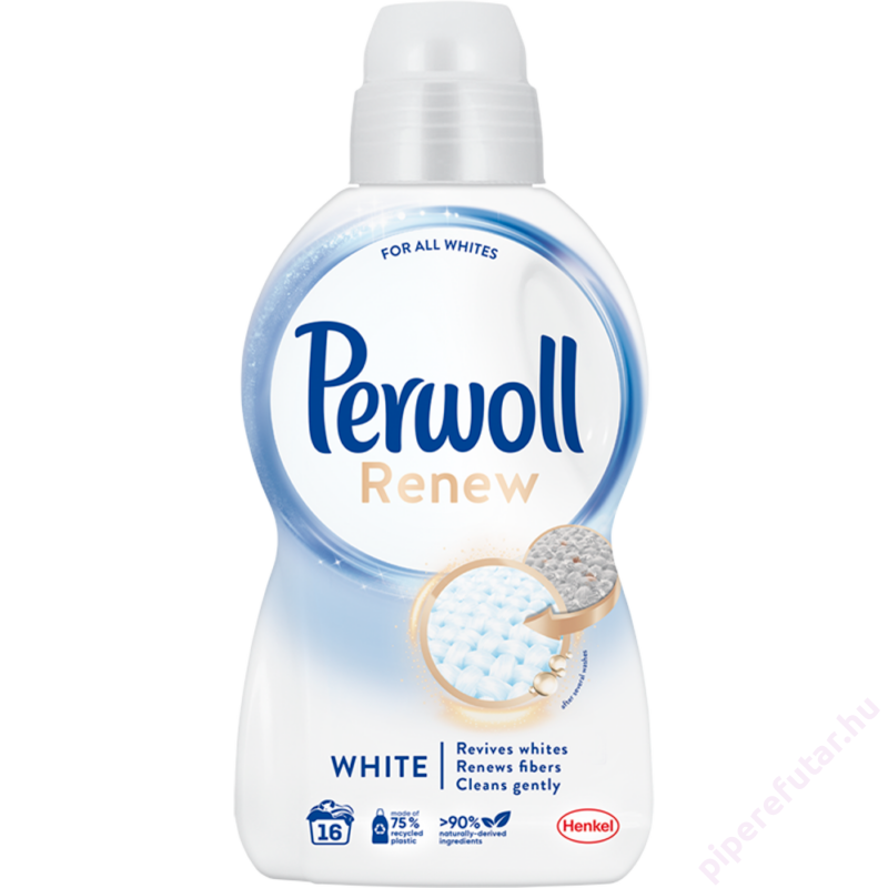 Perwoll Renew White folyékony mosószer 16 mosáshoz