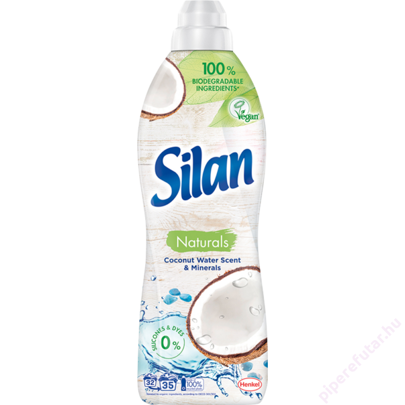 Silan Naturals Coconut Water Scent &amp; Minerals öblítő 35 mosás