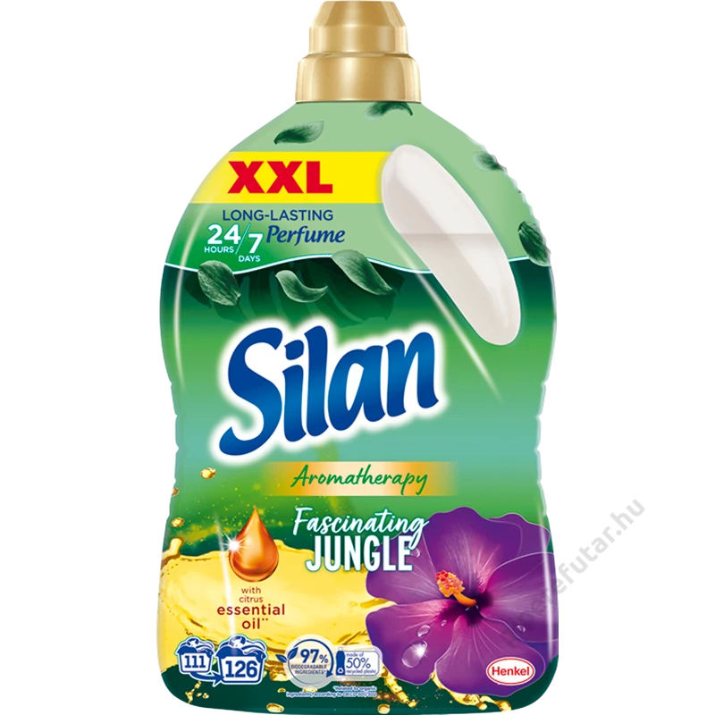 Silan Aromatherapy Fascinating Jungle öblítő 126 mosáshoz