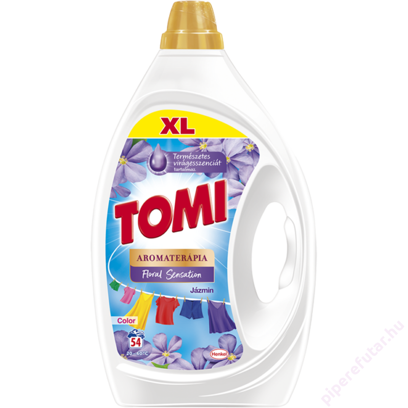 Tomi Aromaterápia Jázmin mosógél 54 mosáshoz (2,43 liter)