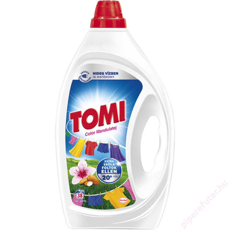 Tomi Color mandulatej mosógél 38 mosáshoz (1,71 liter)