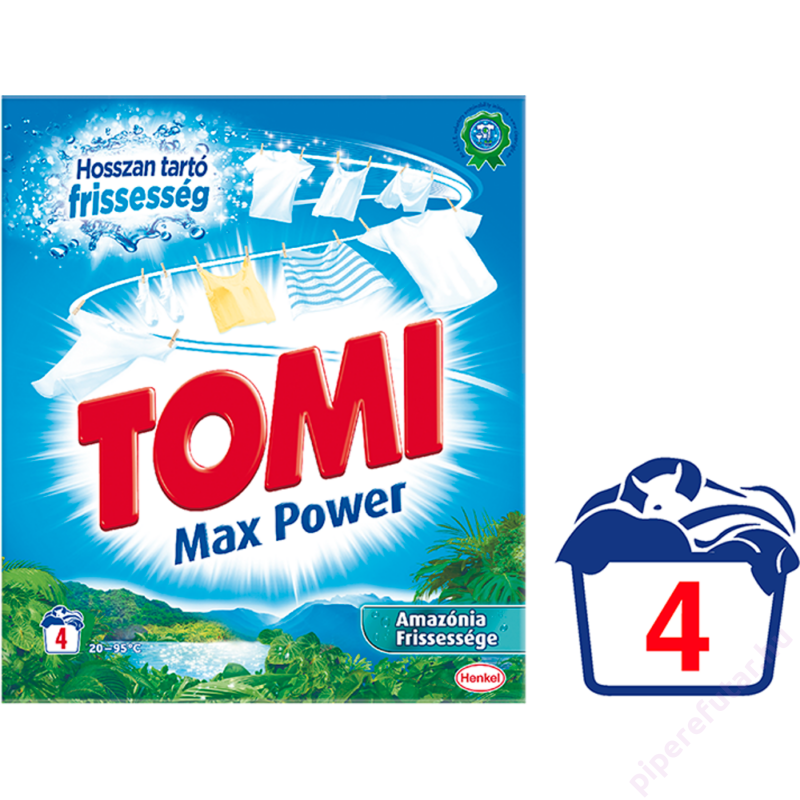 Tomi Amazónia frissessége mosópor 4 mosáshoz