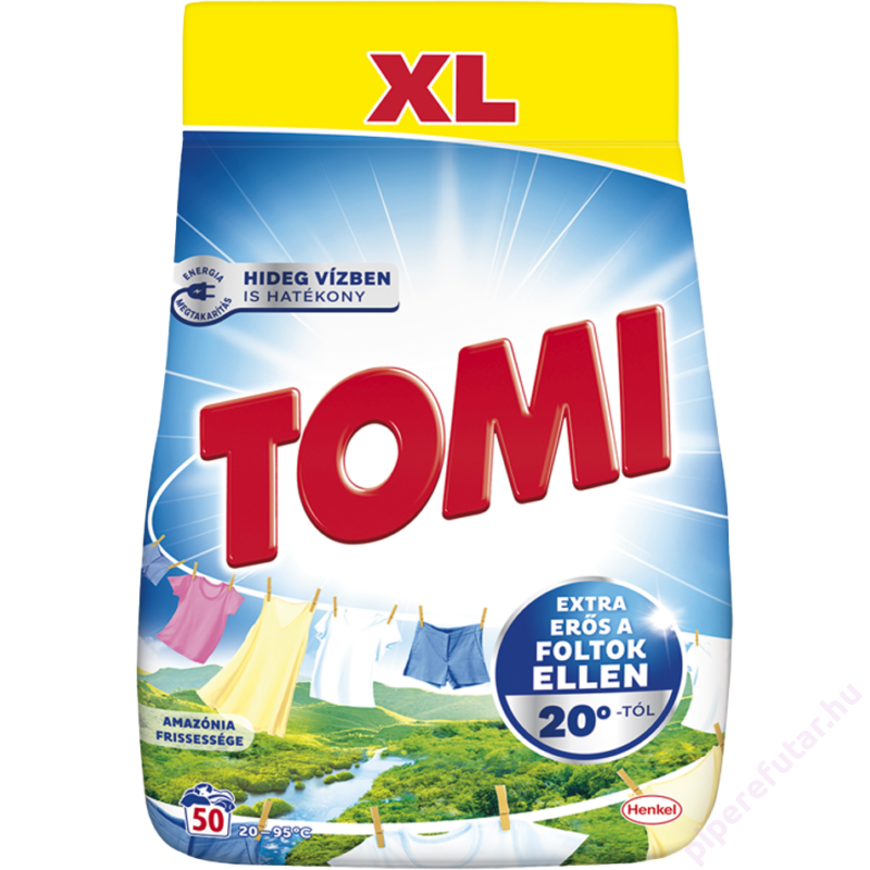 Tomi Amazónia frissessége mosópor 50 mosáshoz