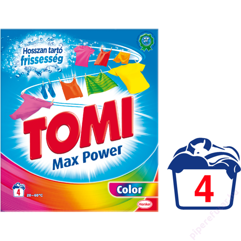 Tomi Color mosópor 4 mosás