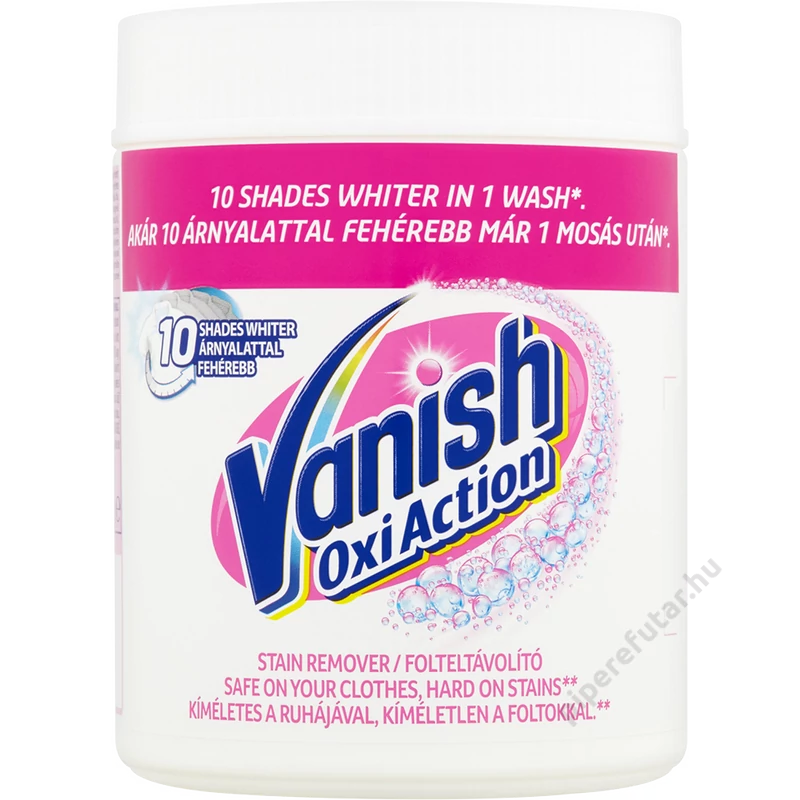 Vanish Oxi Action fehérítő és folteltávolító por