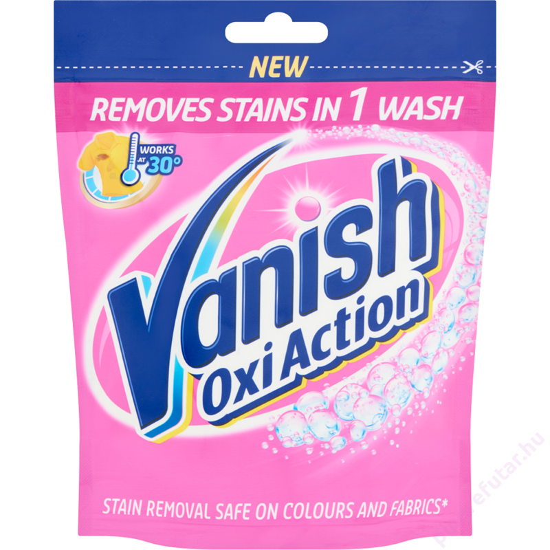 Vanish Oxi Action folteltávolító por 300 gramm