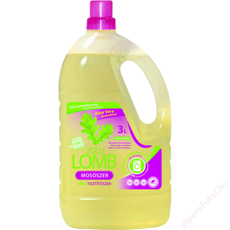 Zöldlomb aloe vera öko mosógél koncentrátum 3 liter