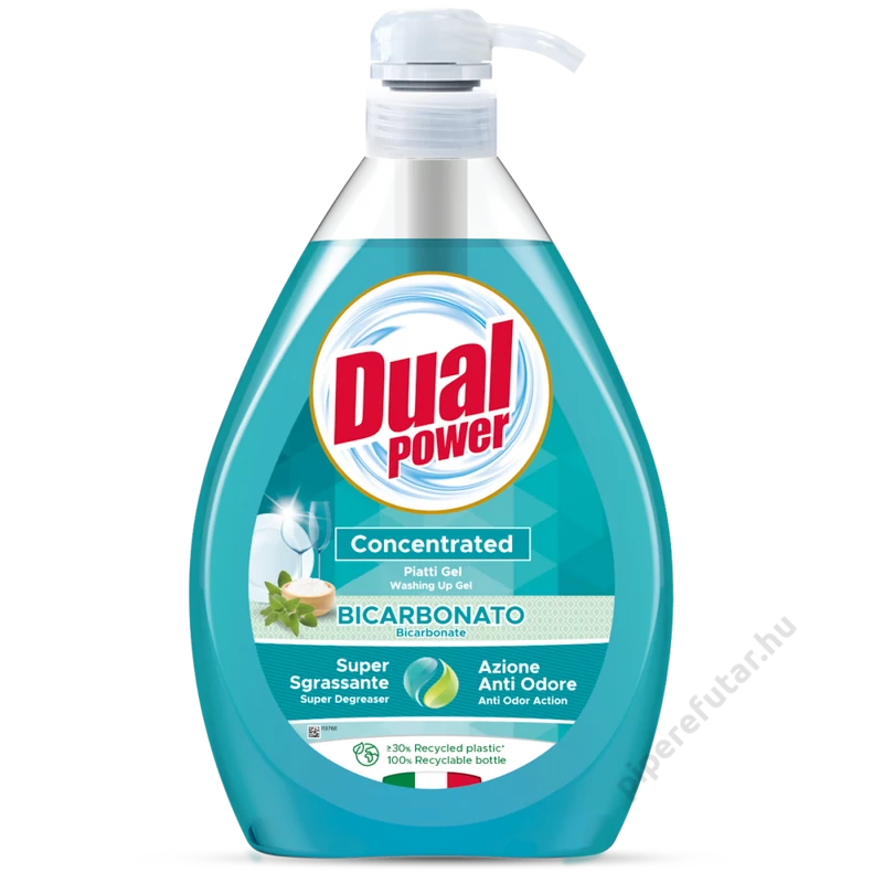 Dual Power Bicarbonato szódabikarbónás koncentrált mosogatószer 1000 ml