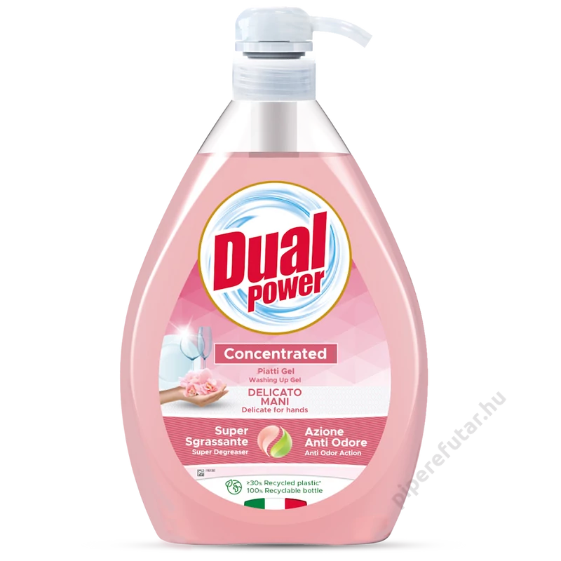 Dual Power Delicato mani kézkímélő koncentrált mosogatószer 1000 ml