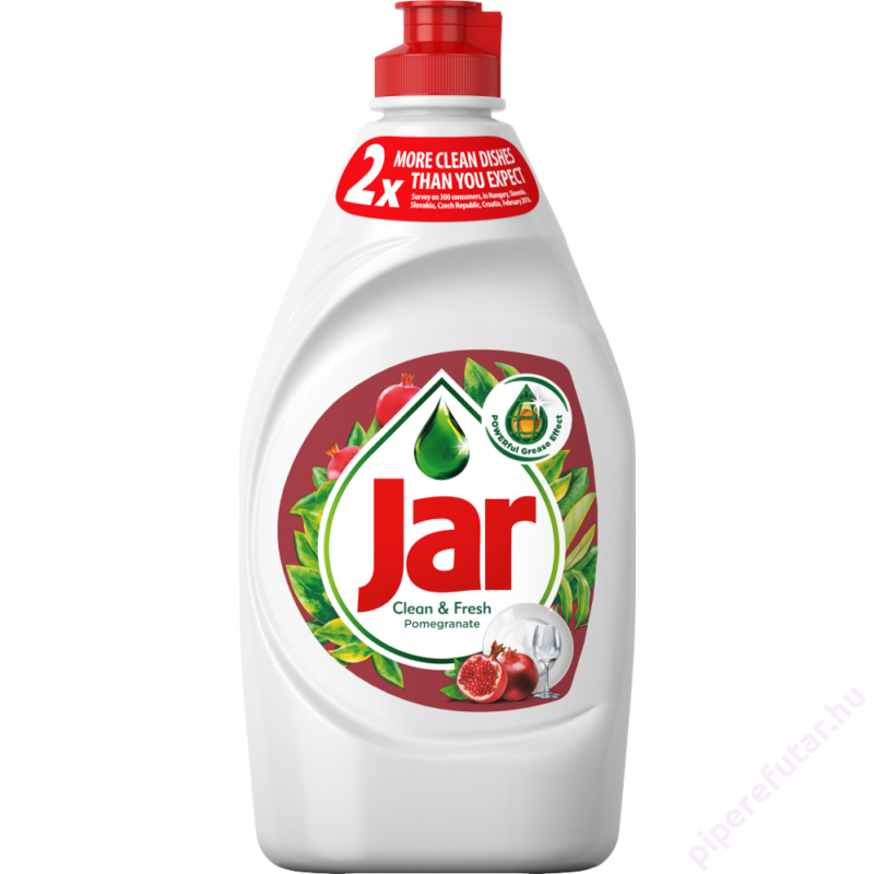 JAR Clean &amp; Fresh gránátalma illatú mosogatószer 450 ml