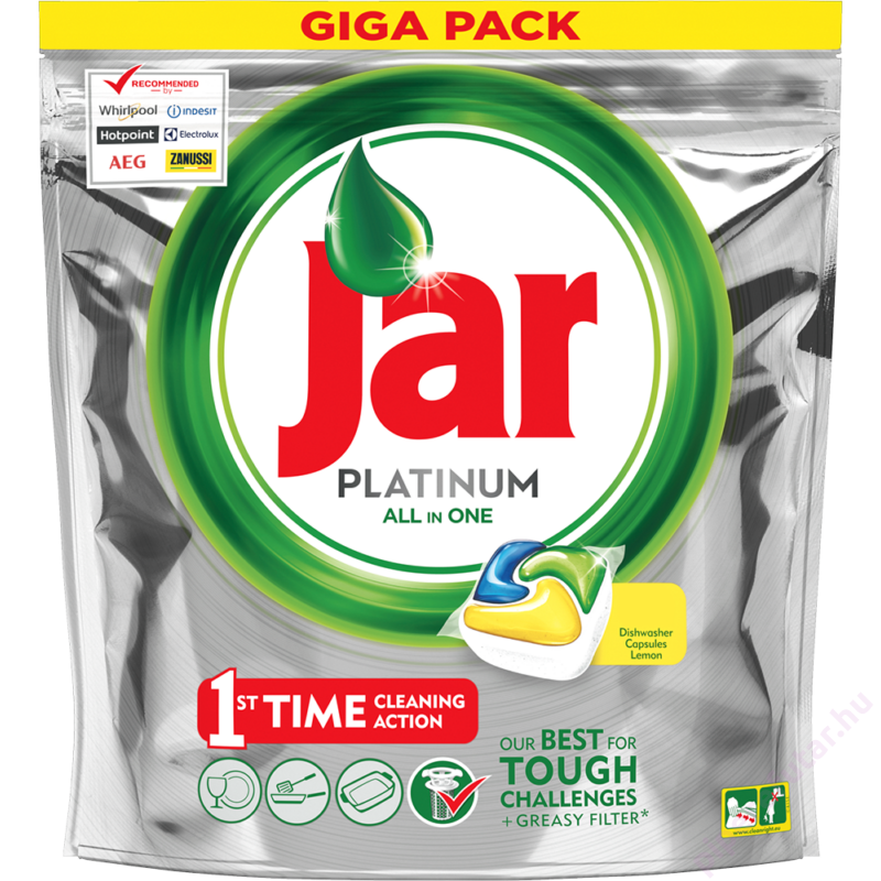 JAR Platinum All in One Lemon mosogatókapszula 18 darab