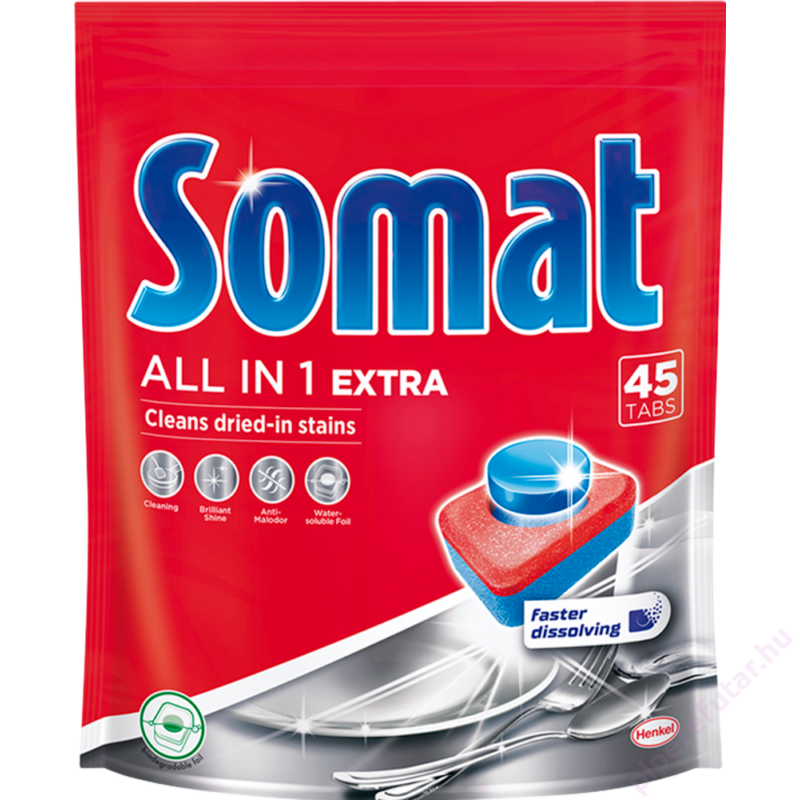 Somat All in 1 Extra mosogatógép tabletta 45 darab