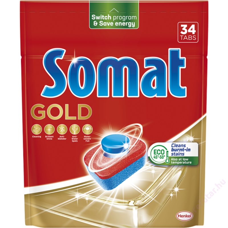 Somat Gold mosogatógép tabletta 34 darab