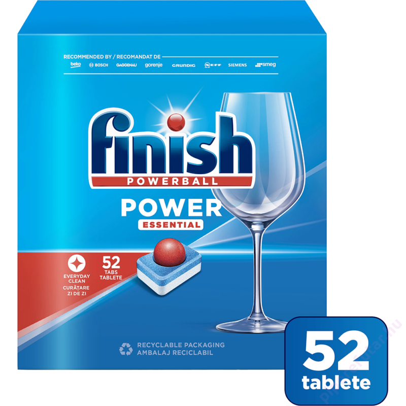 finish Power Essential mosogatógép tabletta 52 db