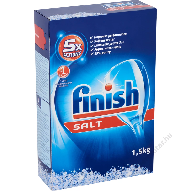 finish mosogatógép regeneráló, vízlágyító só 1,5 kg