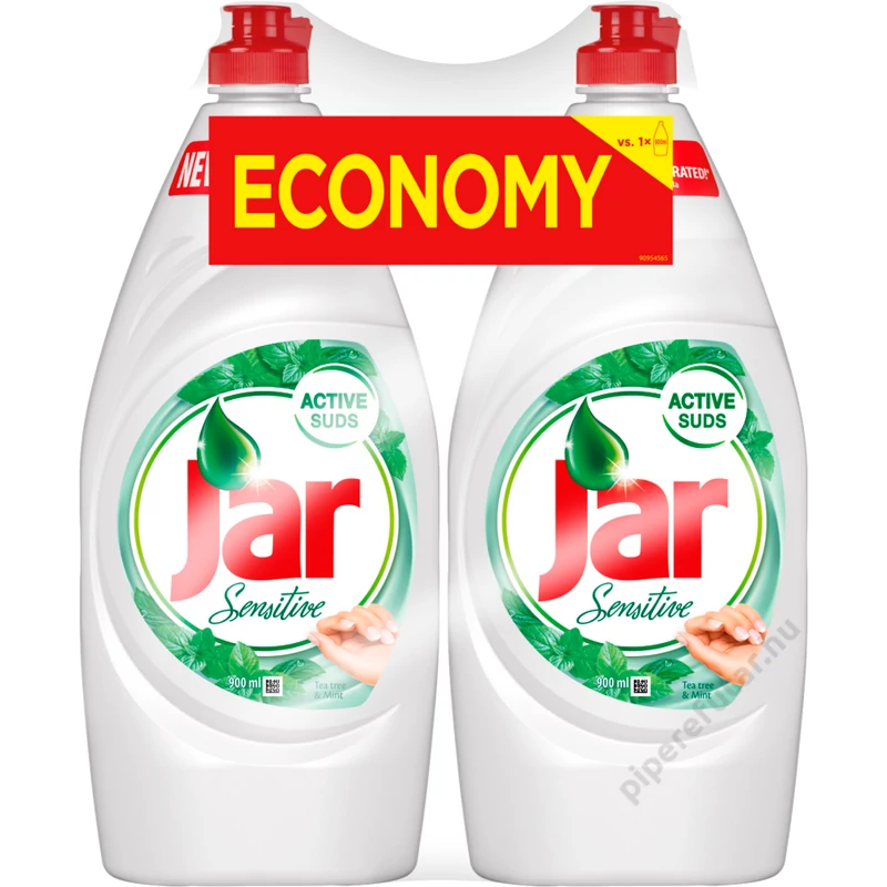 JAR Clean &amp; Fresh teafa és mentol illatú mosogatószer 2x900 ml
