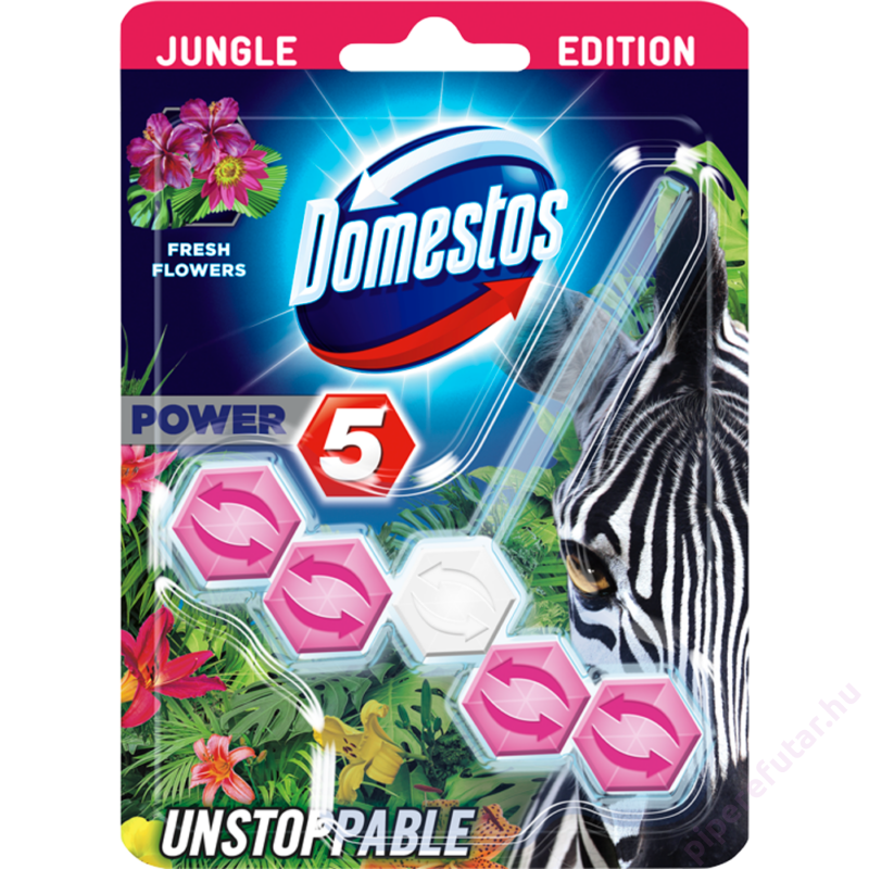 Domestos Power5 Fresh Flowers WC frissítő 1
