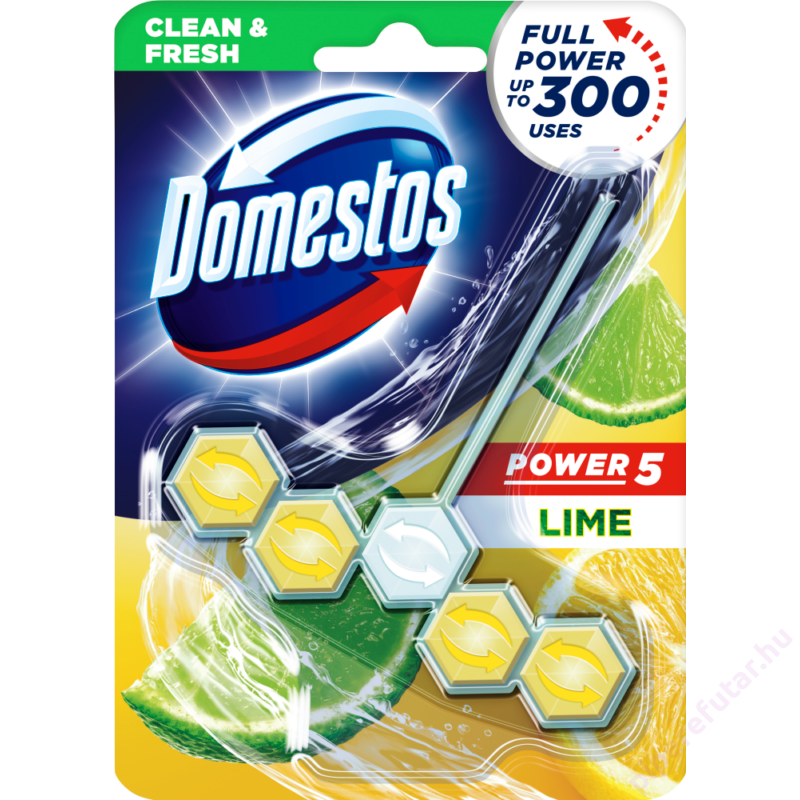 Domestos Power5 Lime WC frissítő 1