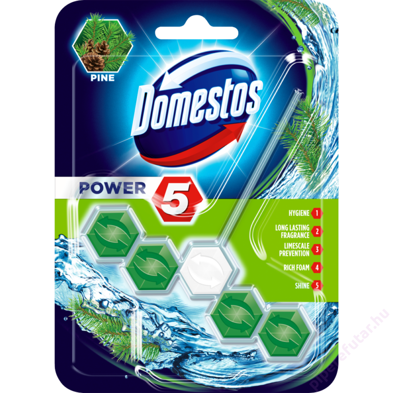 Domestos Power5 Fenyő WC frissítő 1