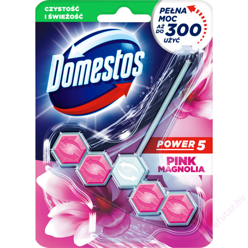 Domestos Power5 Pink Magnolia WC frissítő 1