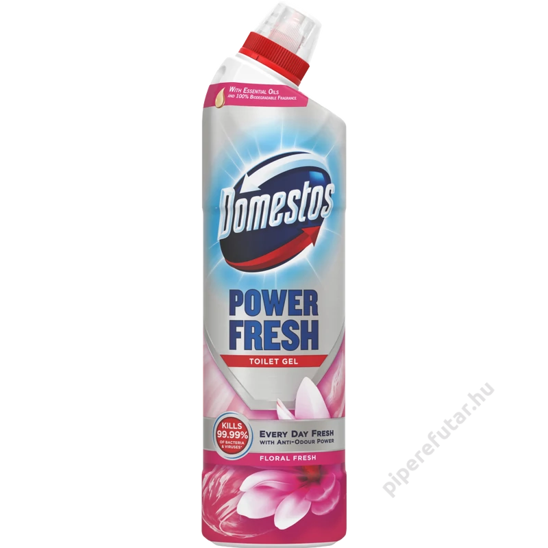 Domestos Power Fresh Floral Fresh WC-tisztító gél 700 ml