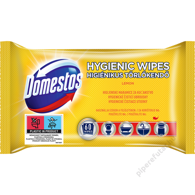 Domestos Lemon higiénikus törlőkendő