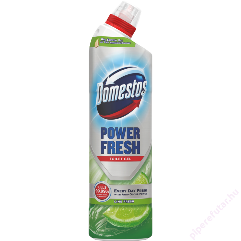Domestos Power Fresh Lime Fresh WC-tisztító gél 700 ml
