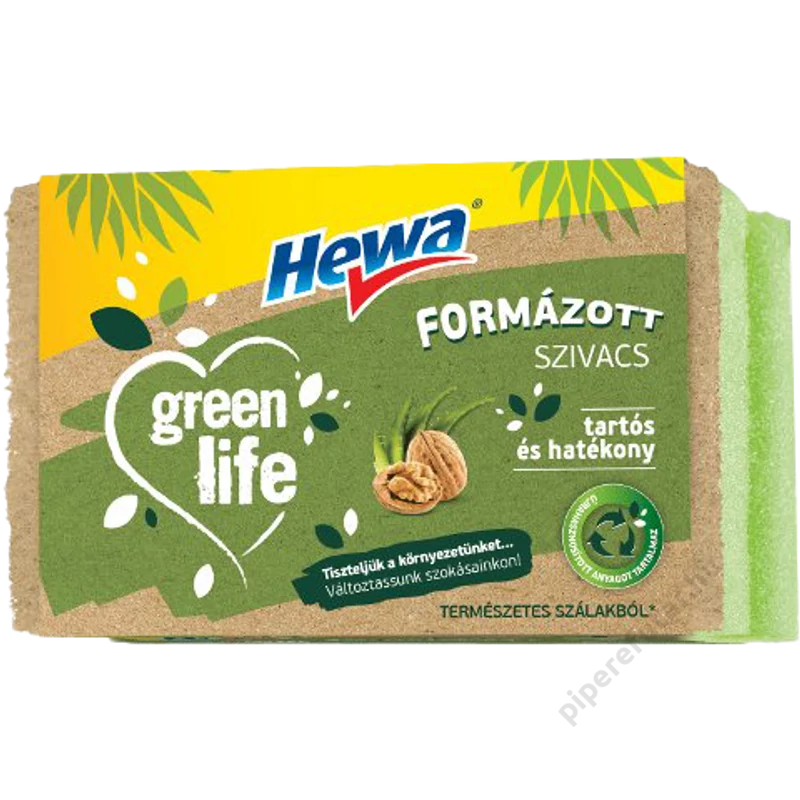 Hewa green life formázott szivacs 2 db
